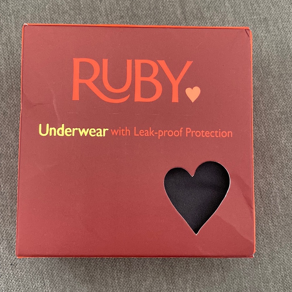 NEW Ruby Love Period Underwear Hipster XS
